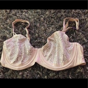 Champagne With Rose Gold VS Bra